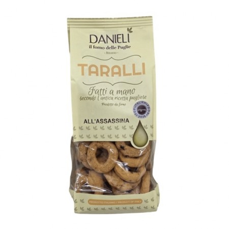 Taralli-all'Assassina (Pikant),240g, Danieli 