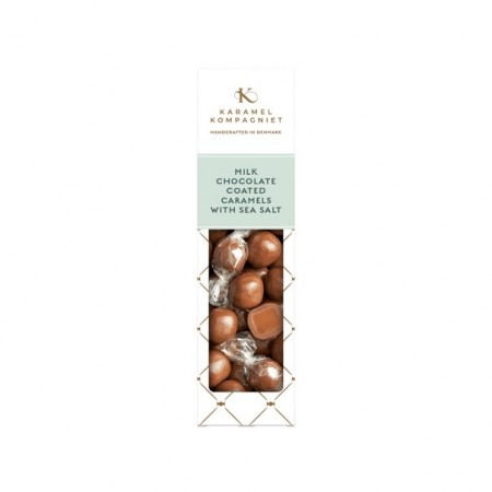 KARAMEL KOMPAGNIET - Milk Chocolate coated caramels with sea salt,109g 